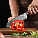 Damascus Steel Hand Kitchen Knife